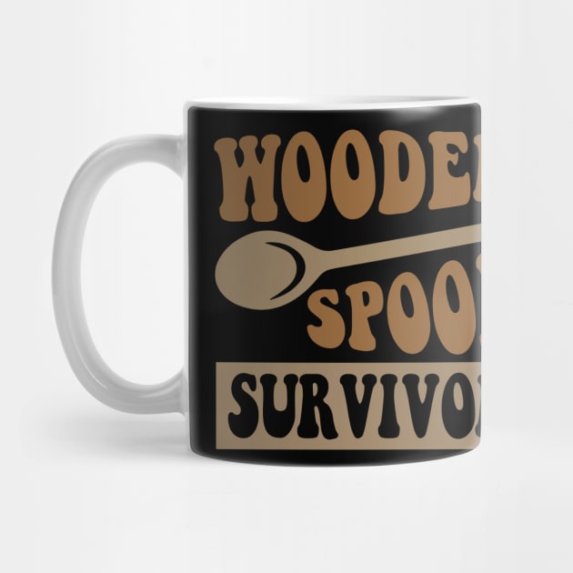 Wooden Spoon Survivor Funny Italian Joke Humor Wooden Spoon by rogergren